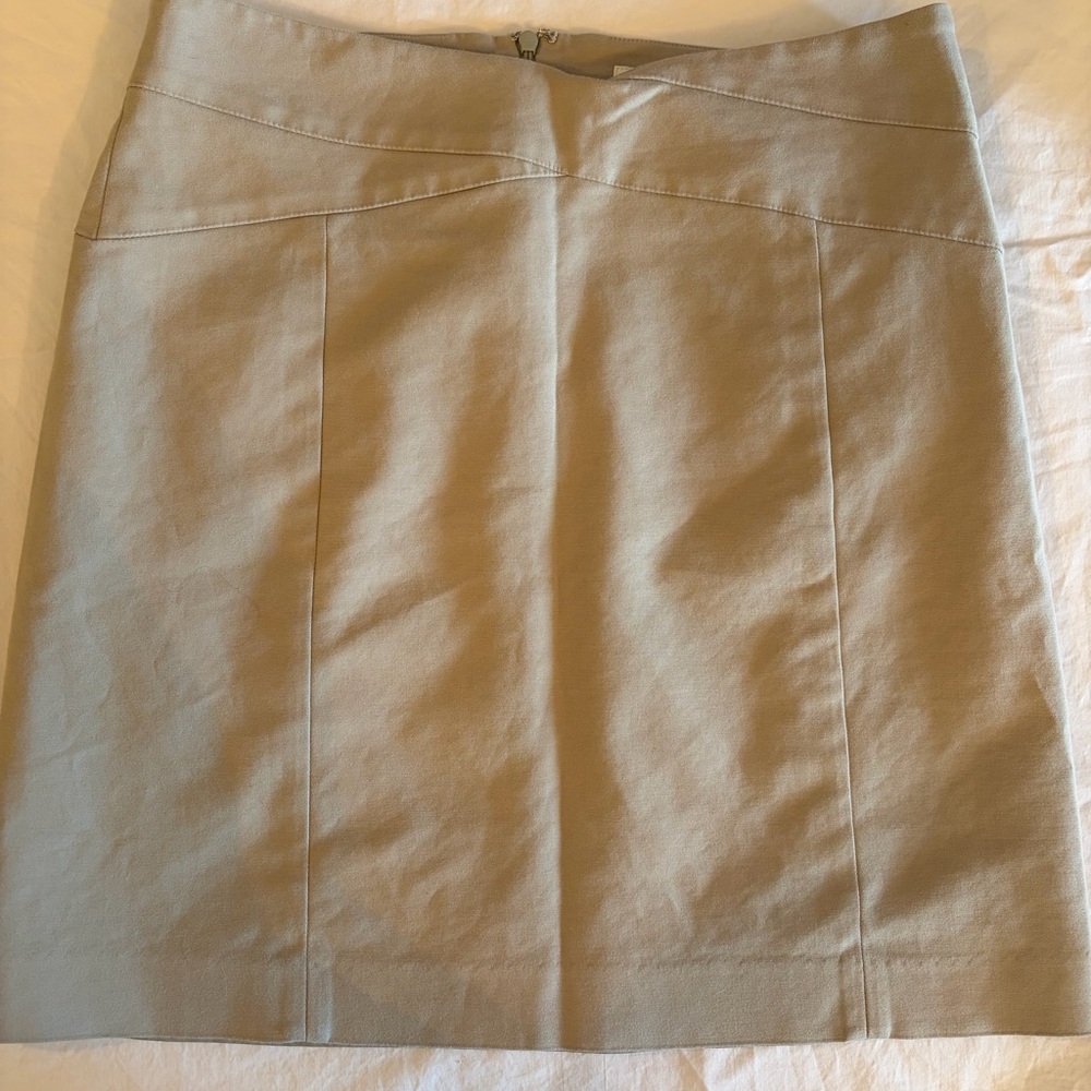 Classic Banana Republic Tan Lined Women's Skirt
